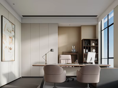 The Modern Office 3d model
