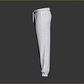 Modern Pants Sports Pants Long Pants Trousers 3d model