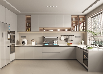 Modern Kitchen 3d model