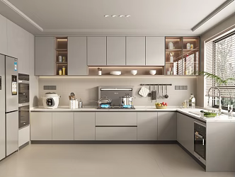 Modern Kitchen 3d model