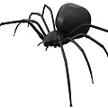 Black Widow Black Spider Big Spider Long Claw Spider Female Spider Spider Rear Eight Eyes Giant Spider Giant Spider Poisonous Spider Hair Spider Poisonous Spider Cartoon Spider 3d model