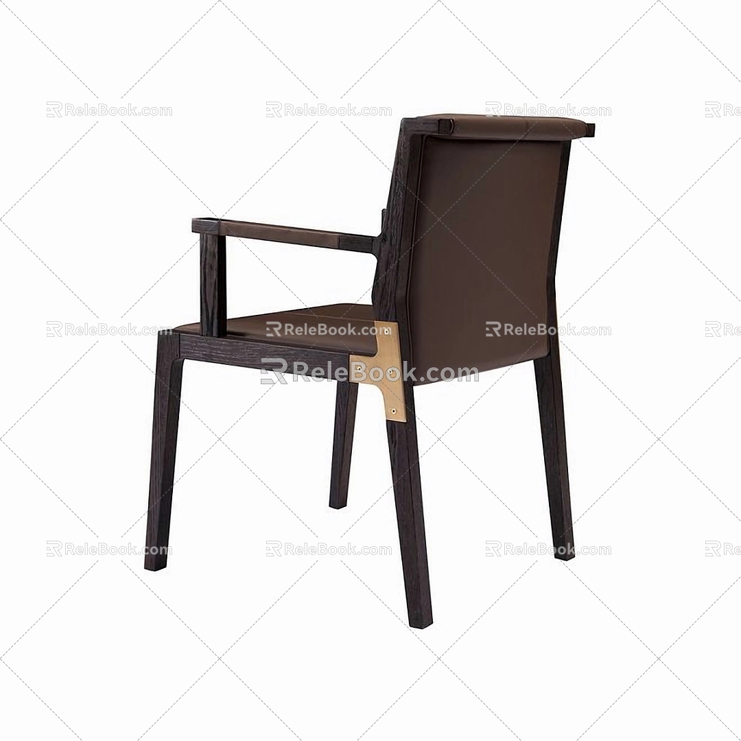 Modern single chair 3d model