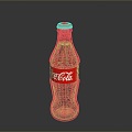 Coca-Cola Carbonated Beverage Canned Beverage Beverage Bottle Beverage Can Fruit Juice Fruit Juice Beverage Orange Juice 3d model