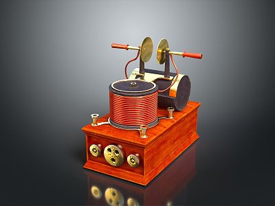 Tesla Coil Magnetic Storm Coil Truss Coil 3d model