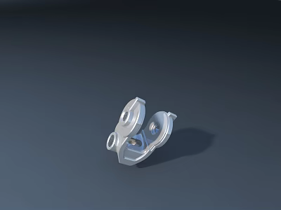 Road Infrastructure Metal Component With Durable Design For Construction Use 3d model