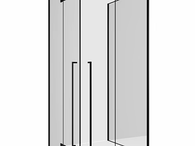 Modern Shower Sauna Design With Glass Enclosure And Steam Features 3d model