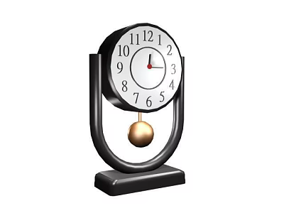 Modern Clock 3d model Modern Clock 3d model