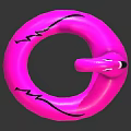Pink Flamingo Shaped Inflatable Pool Float for Summer Water Sports Equipment