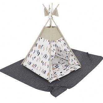 Children's tents Modern tents 3d model