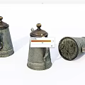 Vintage Metal Daily Electrical Appliances Set With Classic Design For Home Use