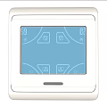Air conditioning panel air conditioning switch 3d model