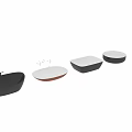 Modern Stylish Bathroom Washbasins With Various Shapes And Black White Designs