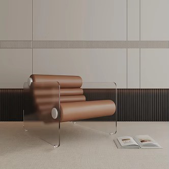 modern leisure chair 3d model