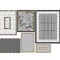 Various Plaza Paving Designs With Geometric Patterns And Decorative Grid Styles