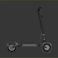 Modern Electric Scooter With Aluminum Frame And Two Wheels For Urban Commuting