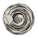 Modern Round Carpet 3d model