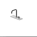 Modern Chrome Kitchen Faucet With Sleek Spout And Single Handle Design