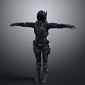 Tactical Protective Suit With Helmet Armor Vest And Boots Full Body Gear