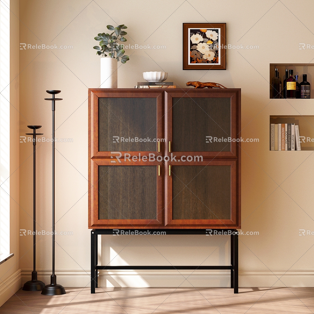 Modern Entrance Cabinet Modern Decorative Cabinet Modern Sideboard Italian Decorative Cabinet Italian Entrance Side Cabinet 3d model