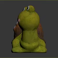 Turtle Cartoon Turtle Snapping Turtle Chickbill Turtle Reptile Cold Blooded Animal Reptile Class 3d model