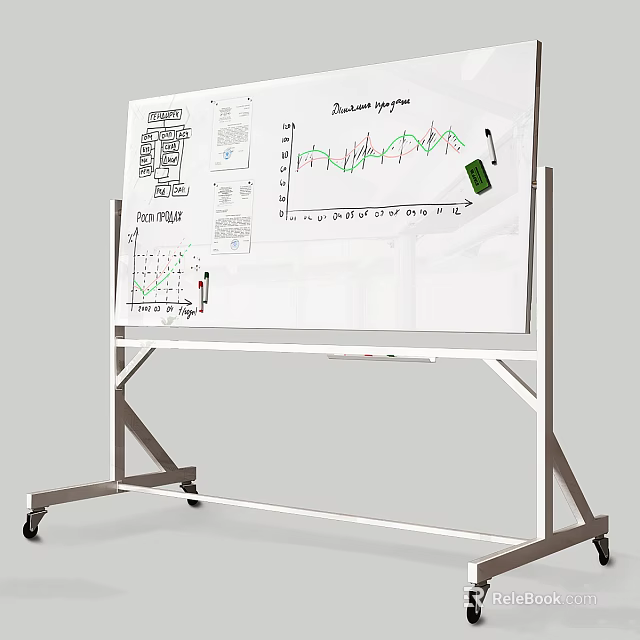 Professional Musical Instruments And Art Supplies With Brushes Paints And Drawing Tools 3d model 