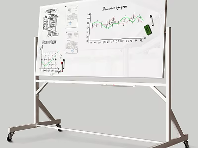 Professional Musical Instruments And Art Supplies With Brushes Paints And Drawing Tools 3d model