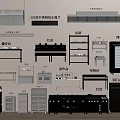Commercial Kitchen Equipped With Stainless Steel Range Hood Worktables Sinks Shelves Sterilizers And Stoves