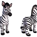 Lifelike Reptile Plush Toy Showing Front And Back Views With Detailed Features