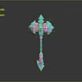 Weapon Cartoon Weapon Animation Weapon Styled Weapon Fantasy Style Weapon Fantasy Weapon 3d model