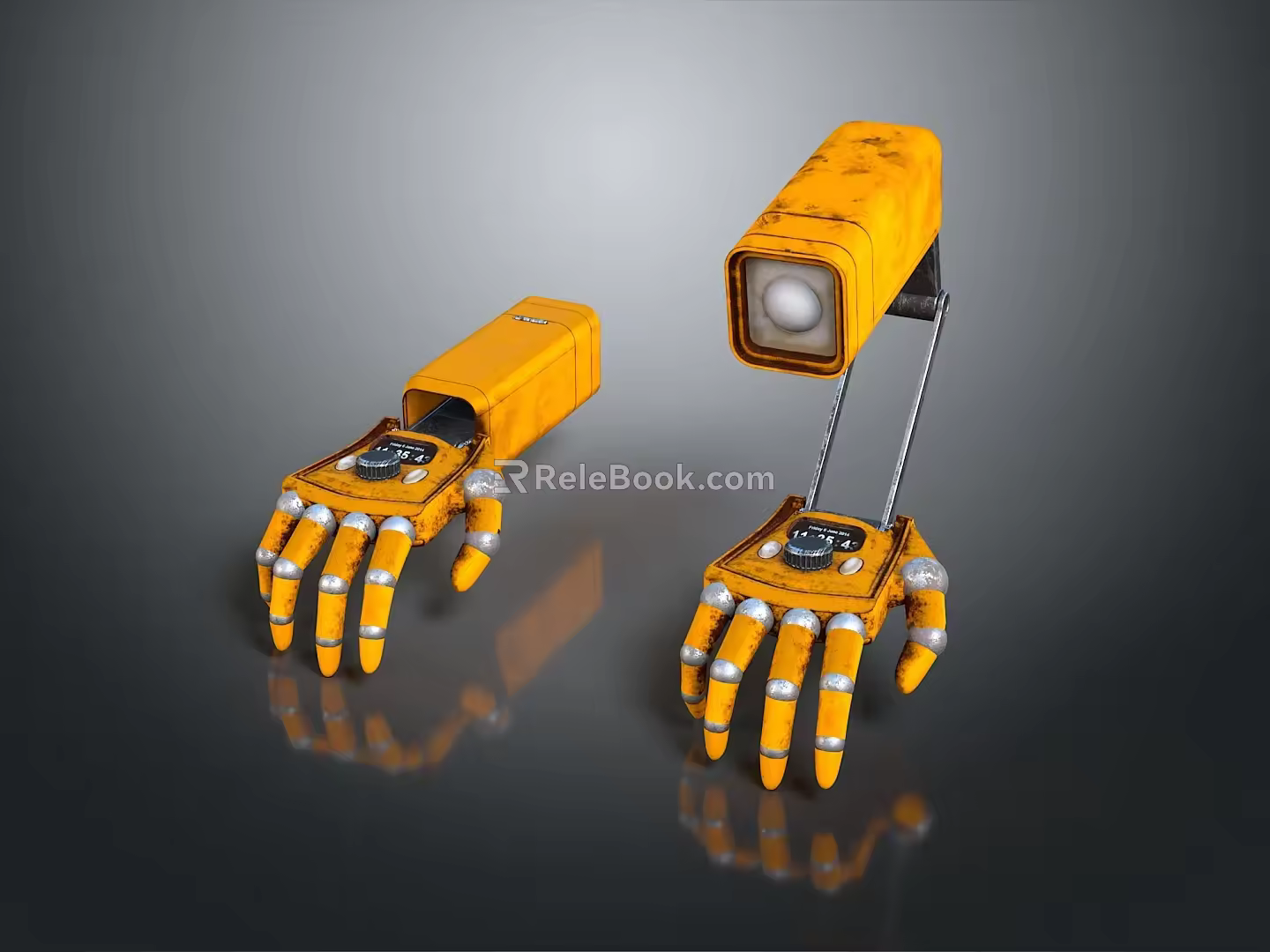 Robot Arm Mechanical Arm Robot Arm Robot Head Robot Parts Robot Hand Manipulator 3d model