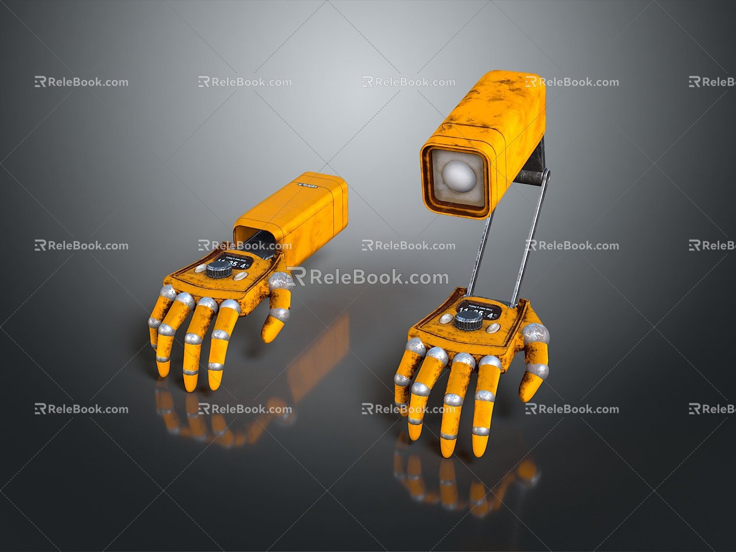 Robot Arm Mechanical Arm Robot Arm Robot Head Robot Parts Robot Hand Manipulator 3d model