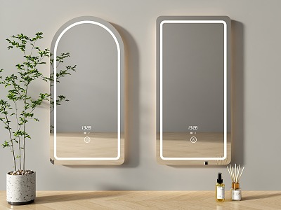 mirror full-body mirror full-length mirror bathroom mirror makeup mirror model