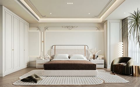 French Bedroom 3d model