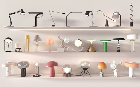 Modern Table Lamp Bedside Table Lamp Glass Table Lamp Reading Table Lamp French Style Lamp Metal Table Lamp Desk Lamp Office Table Lamp Cream Table Lamp Creative Table Lamp Special-shaped Table Lamp Decorative Lamp 3d model