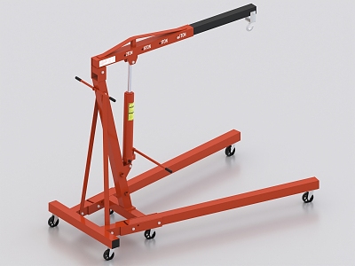 Crane Industrial Equipment 3d model