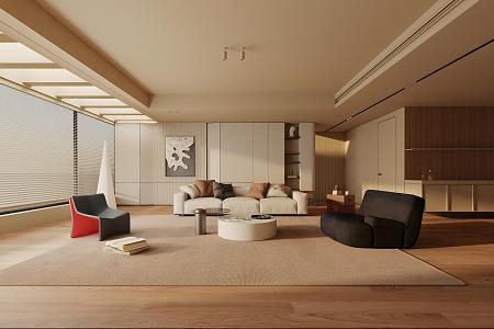 Living room 3d model