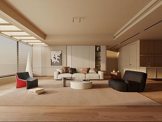 Living room 3d model