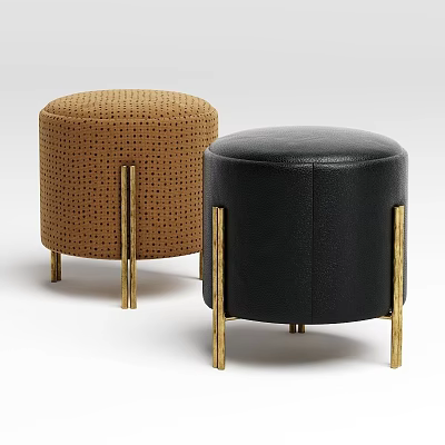Modern Sofa Stool Low Stool 3d model