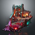 Game Environment Game Scene Fairy Tale Scene Fairy Tale Magic Scene Magic Item Fantasy Scene 3d model