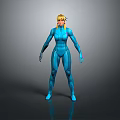 Robot Robot Assistant Small Robot Robot Butler Robot Butler Figure Game Figure 3d model