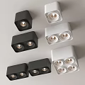 Modern downlight spotlight open downlight 3d model