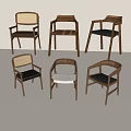 Simple Dining Chair 3d model