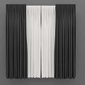 Modern Curtains 3d model