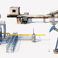 Industrial LOFT Equipment 3d model