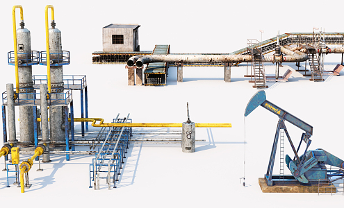 Industrial LOFT Equipment 3d model