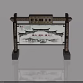 Traditional Chinese Courtyard Chandelier With Elegant Wooden Ornate Decorative Design