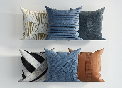 Modern pillow 3d model