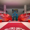 Shanghai International Film Festival Red Carpet Event With Stage Decoration And Logo