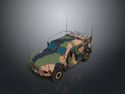 Military Truck Military Transporter Military Transporter Armed Transporter Armored Transporter 3d model