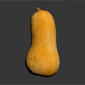 Fresh Whole Yellow Squash on Dark Background with Natural Reflection